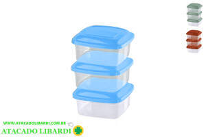 CONJ POTE 3PCS QUAD 400ML CQ304