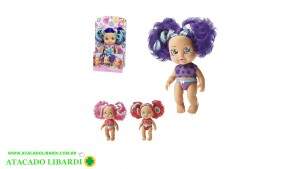BONECA CLUB GIRLS 20CM BABY SABORES 0956