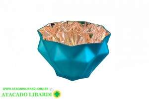 VASO DECO VIDRO 13CM P/ORNAMENTACAO 19,5D 61450001