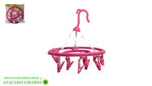 VARAL PLAST 27CM  C/13 PRENDEDORES RJ25091