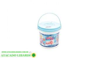 LENCO UMEDECIDO 400UNI USE IT BALDE AZUL 7904B