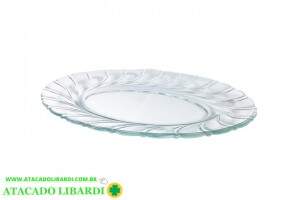 TRAVESSA VIDRO 24X32CM OVAL MIO13