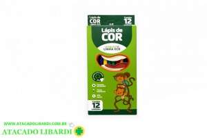 LAPIS COR 12 CORES SEXTAVADO LEO E LEO 4220