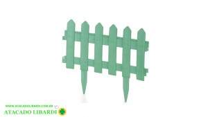 CERCA P/JARDIM 40X29CM MODELO INGLES VERDE 254