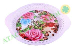 BANDEJA PLAST 25X35CM RED DEC TRAB BA3314