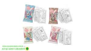 CARDS FOFO MONSTROS P/COLORIR C/6 CARDS 7117
