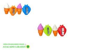 KIT APONTADOR E BORRACHA 2PCS HE40702