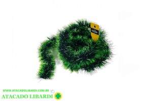 FESTAO 2M 6CM VERDE BICOLOR NTE1019
