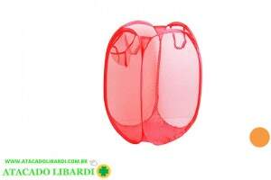 CESTO TELADO ROUPAS COLOR 49X30X23XCM 1545