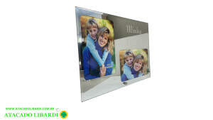 PORTA RETRATO 10X15 H VIDRO TRANSP MTH07