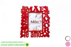PORTA RETRATO 10X15 PLAST MAE COLOR PR26263