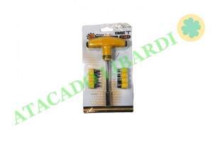 CHAVE TIPO T C/10 PONTAS 11PCS TRY6004