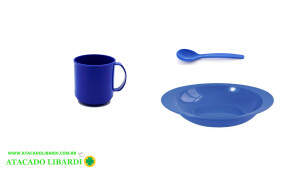 KIT COPO C/PRATO E TALHER INFANTIL SORT 127AP