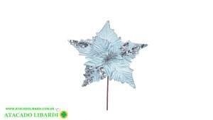 BICO PAPAGAIO 30CM C/GLITTER AZUL CLARO 87930005