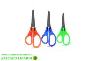 TESOURA ESCOLAR 14CM GLITTER COLOR WPT15005