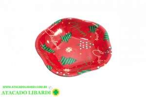 TIGELA NATAL PLAST 15,5X3,5CM C/3 DEC JCA1028