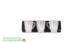 CONJ XICARAS 250ML 3PCS  LT25155