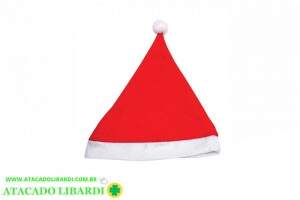 TOUCA NOEL 28X38CM FELTRO VERMELHA NTG1001