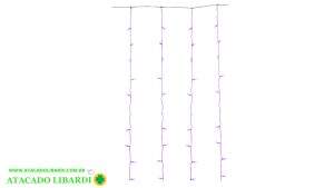 CORTINA  500 LED 3X3M ROXO 127V 49201001