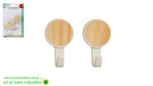 GANCHO ADESIVO 2PCS FJ91132