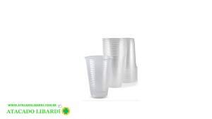 COPO DESCARTAVEL 180ML TRANSP 100UNI CN180ATR