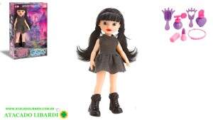 BONECA ZOMBIE GIRLS BRAVEZINHA 1042
