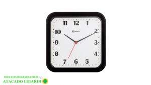 RELOGIO PAREDE 22CM QUAD PLAST COLOR CZ230789