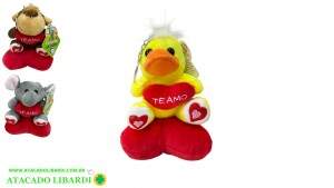 CHAVEIRO PELUCIA ANIMAIS 15CM PELUCIA HW40822