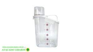 PORTA SABAO PO  PLAST 2500ML MULTIUSO C/COPO DOSADOR FJ91341