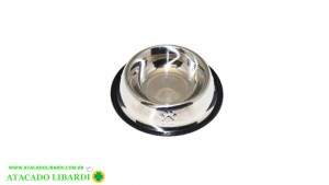 COMEDOURO P/CACHORRO INOX 15CM IP01084 