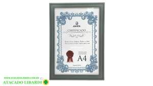 QUADRO CERTIFICADOS PLAST 20X30CM ACETATO PCE5396