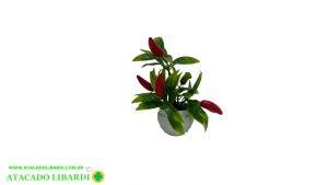 ENFEITE ARRANJO PLAST PIMENTA BA50085