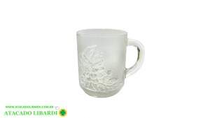 CANECA VIDRO 9M 350ML TRANSP VDA09036