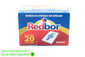 BORRACHA ESCOLAR BRANCA 20UNI 02003
