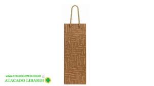 SACOLA PAPEL VINHO 35X11,5X9CM A8931001