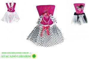 FANTASIA INFANTIL FEM C/TIARA E SAIA HF81804