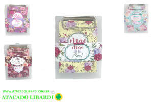 BLOCO ADESIVO ANOTACAO MAE 7,8X11CM COM PRANCHETA  40F HA80833