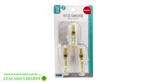 GANCHO ADESIVO 3PCS FJ91049