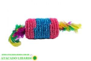 BRINQUEDO P/ GATO JUTA C/ CATNIP 19CM 182224