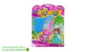 BONECA C/INSTRUMENTOS MUSICAIS 4PCS CP201135
