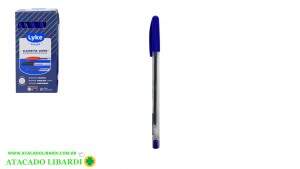 CANETA ESFEROGRAFICA 1,0MM C/50 AZUL 101087