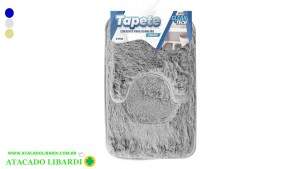 CONJ BANHEIRO 3PCS VELUDO  CT0150