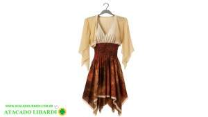 FANTASIA MENINA WOODSTOK HIPPIE ADULTO 2471