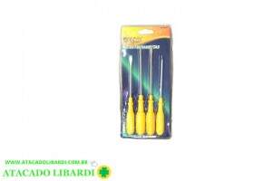 CHAVE FENDA PHILIPS 4PCS RJK0027