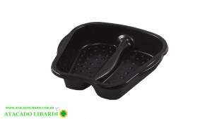 BACIA PLAST PEDICURE PRETA 0035