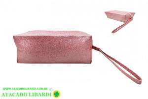ESTOJO ESCOLAR  20X10CM FEM GLITTER EM26197