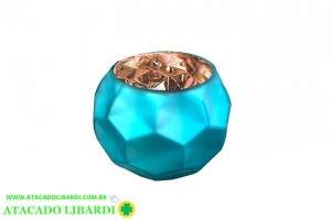 VASO DECO VIDRO 12CM P/ORNAMENTACAO 15D 61451001