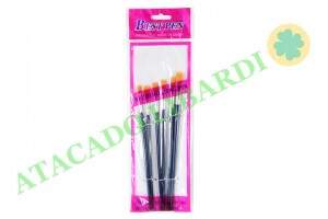 PINCEL ARTISTICO 6PCS PONTA QUADRADA RT3606
