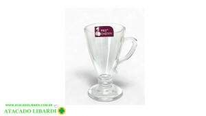 CANECA CAPPUCCINO VIDRO 145ML DEC TP1643