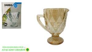 JARRA VIDRO 1200ML AMBAR VL0456